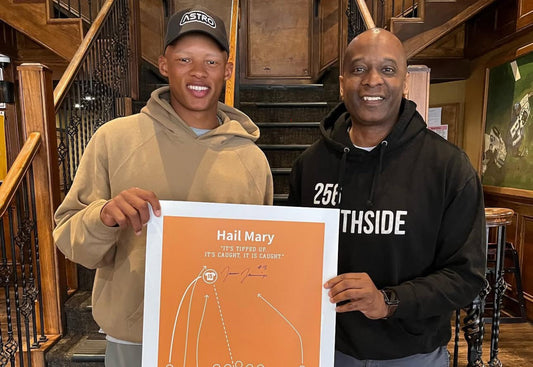 Josh Dobbs Speaks on the famous Hail Mary play at Tennessee.