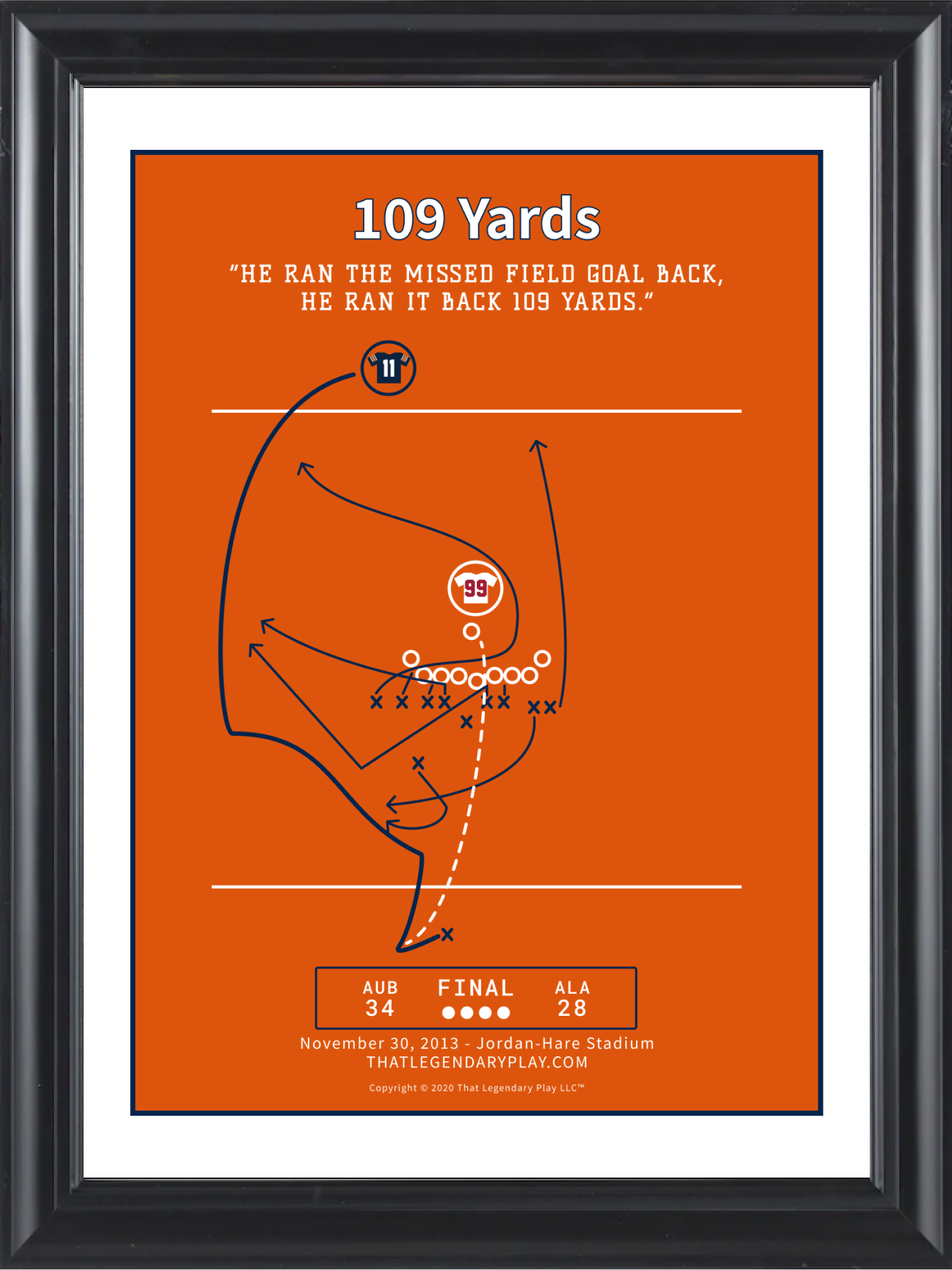 109 Yards