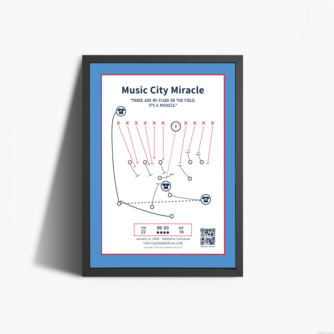 Music City Miracle 25th Anniversary (Limited Edition) - Signed Kevin Dyson