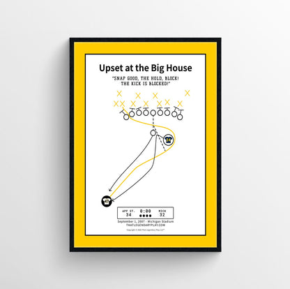 Upset at the Big House
