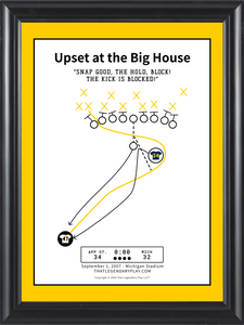 Upset at the Big House